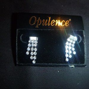 Vintage Opulence Rhinestone Earrings
